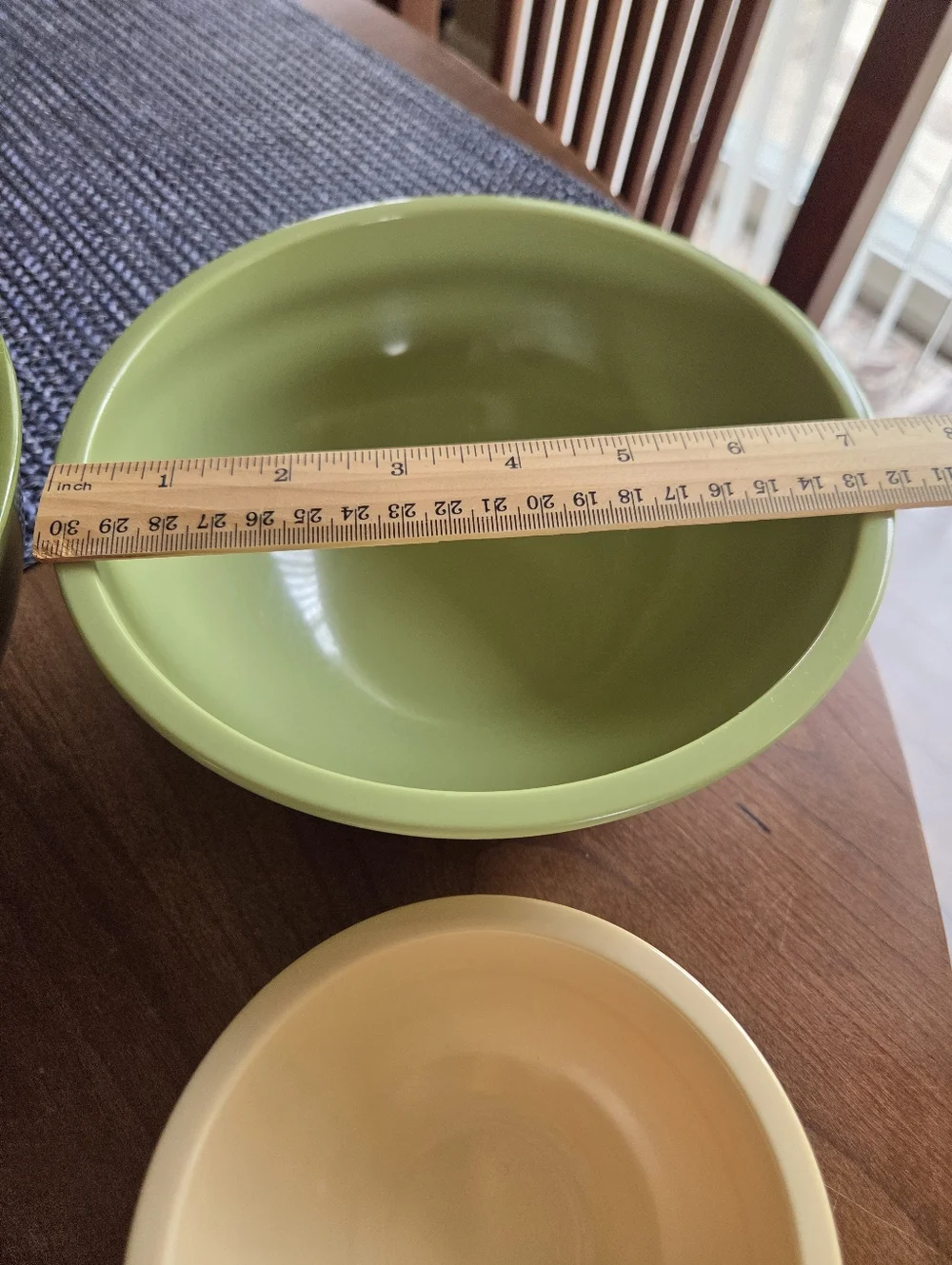 Vtg Melamine Mixing Bowl Set Certified International